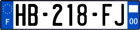 HB-218-FJ