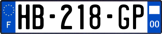 HB-218-GP