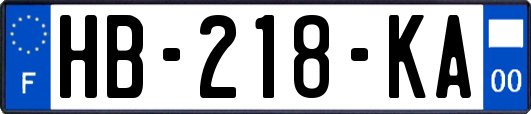 HB-218-KA