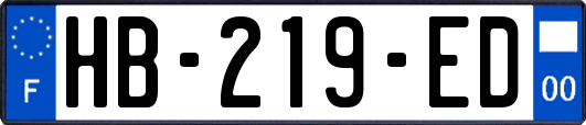 HB-219-ED