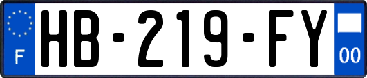 HB-219-FY