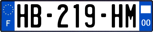 HB-219-HM