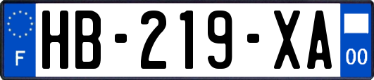 HB-219-XA