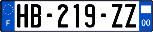 HB-219-ZZ