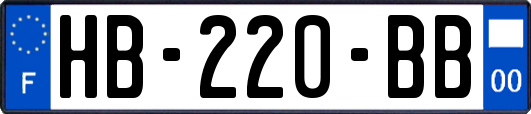 HB-220-BB