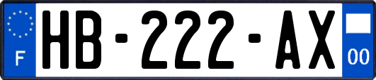 HB-222-AX