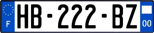 HB-222-BZ