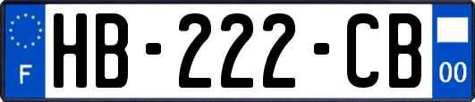 HB-222-CB