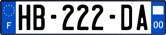 HB-222-DA