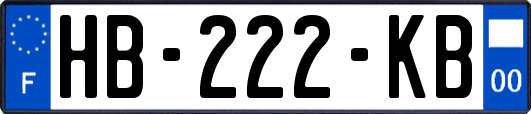HB-222-KB