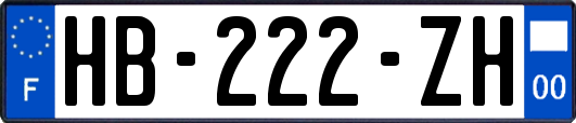 HB-222-ZH