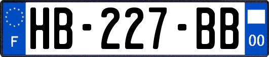 HB-227-BB