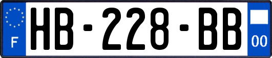 HB-228-BB