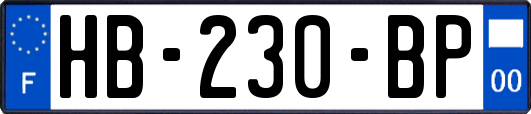 HB-230-BP