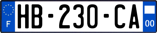 HB-230-CA