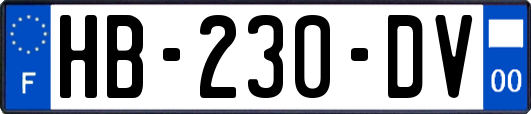 HB-230-DV