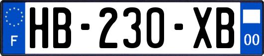 HB-230-XB