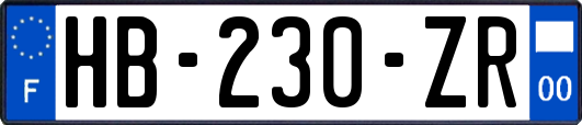 HB-230-ZR