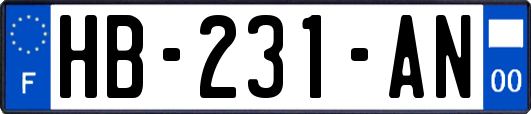HB-231-AN