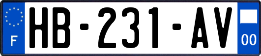 HB-231-AV