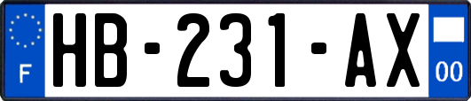 HB-231-AX