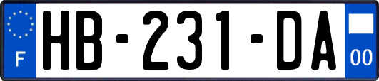 HB-231-DA