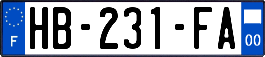 HB-231-FA