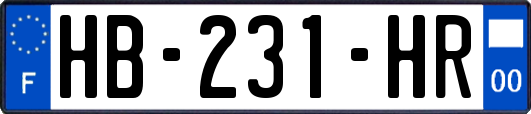HB-231-HR