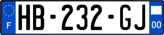 HB-232-GJ