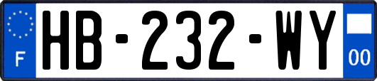 HB-232-WY