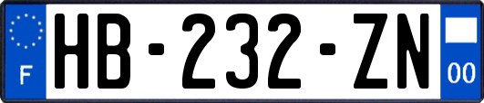 HB-232-ZN