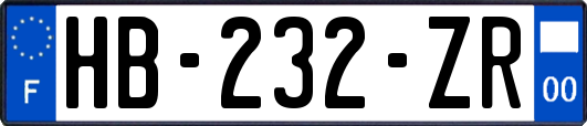 HB-232-ZR