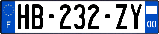 HB-232-ZY