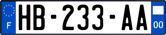 HB-233-AA