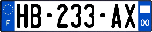 HB-233-AX