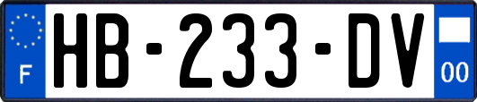 HB-233-DV