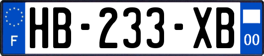 HB-233-XB