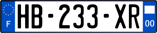 HB-233-XR