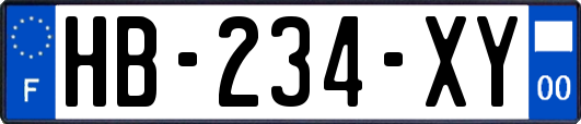 HB-234-XY