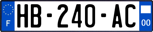 HB-240-AC