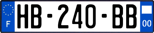 HB-240-BB