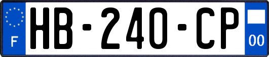 HB-240-CP