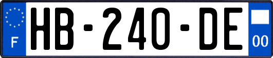 HB-240-DE