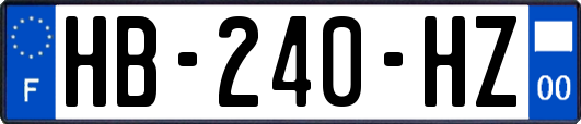 HB-240-HZ