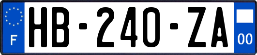 HB-240-ZA