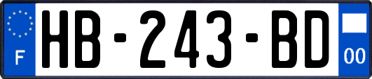 HB-243-BD