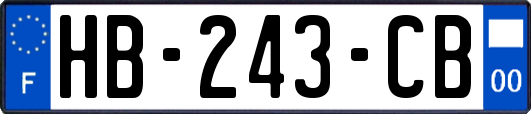 HB-243-CB