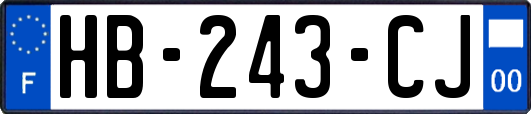 HB-243-CJ