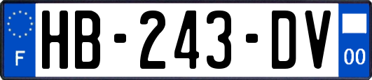 HB-243-DV