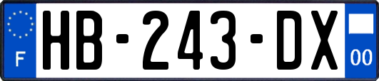 HB-243-DX